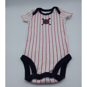 Carter's Infant Boys Baseball Batter Up Sports Theme Bodysuit Size 3 Months